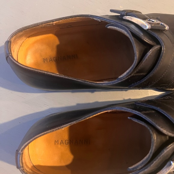 Magnanni - men’s Marco II monk strap leather dress shoes